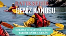 kaş deniz kanosu turu