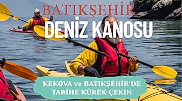 kaş deniz kanosu turu