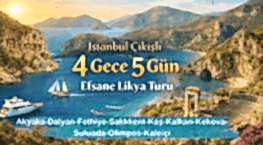 istanbul çıkışlı likya turu 4gece 5gün
