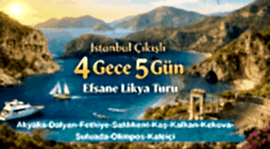 istanbul çıkışlı likya turu 4gece 5gün