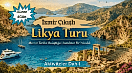 izmir çıkışlı likya turu