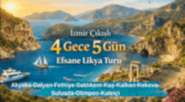 izmir çıkışlı likya turu 4gece 5gün