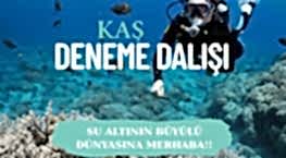 kaş deneme dalışı